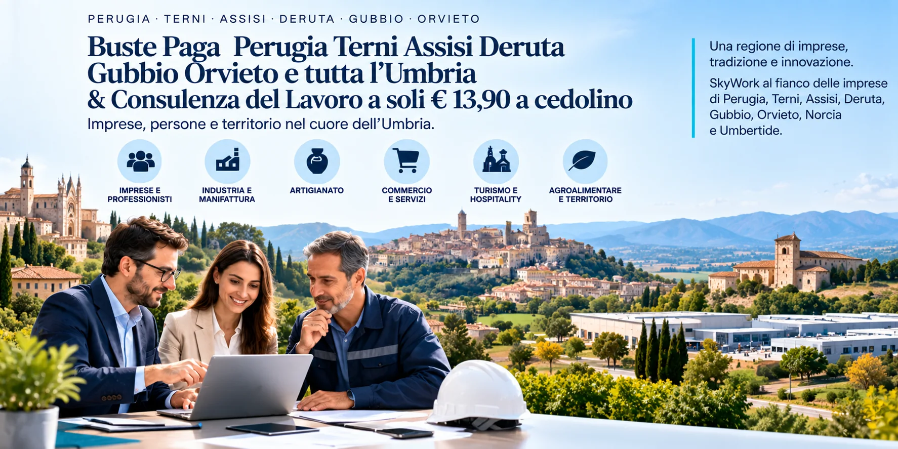 Buste Paga Perugia Terni Assisi - imprese e territorio dell’Umbria