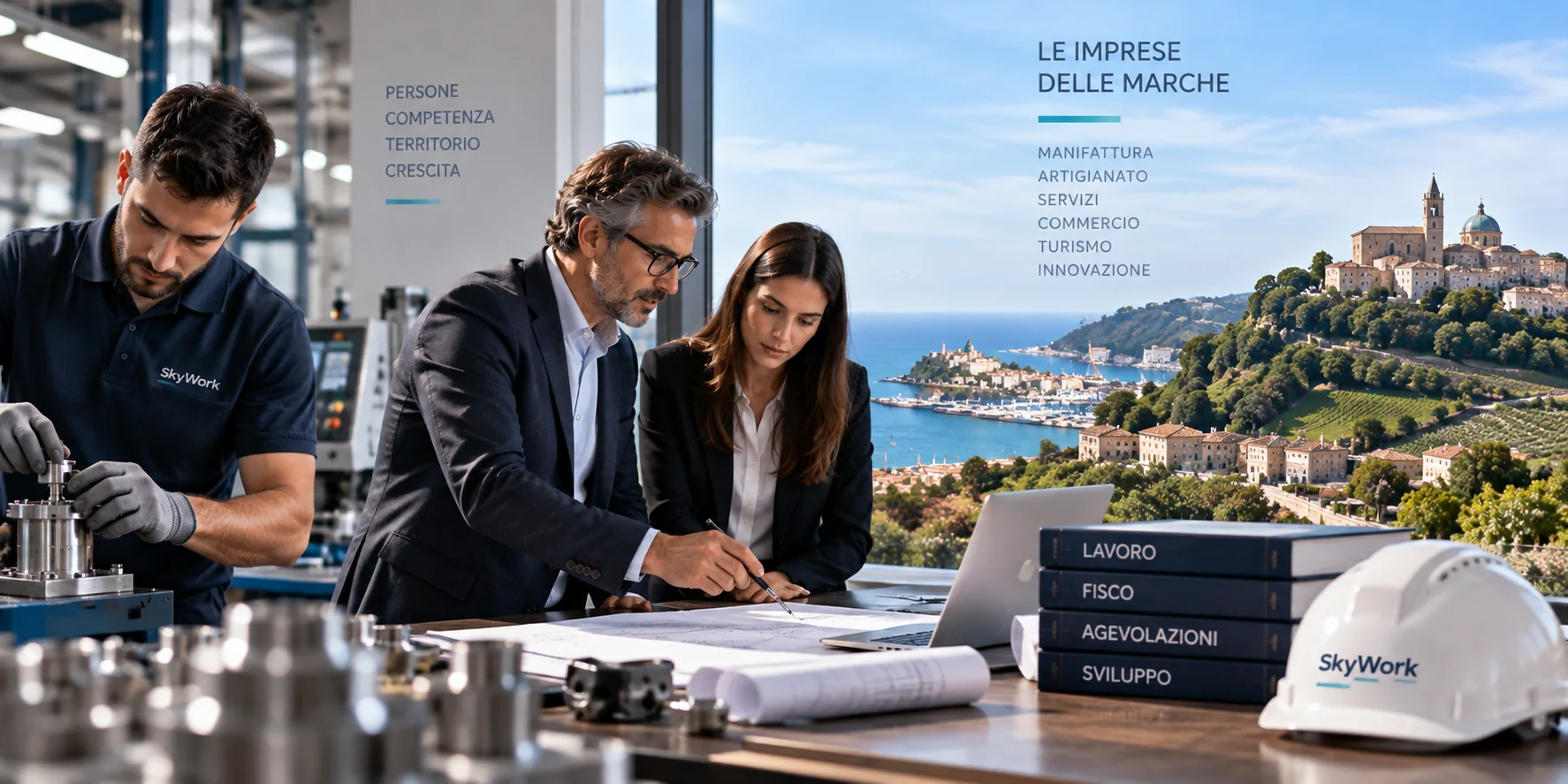 Imprese delle Marche - manifattura artigianato servizi e territorio